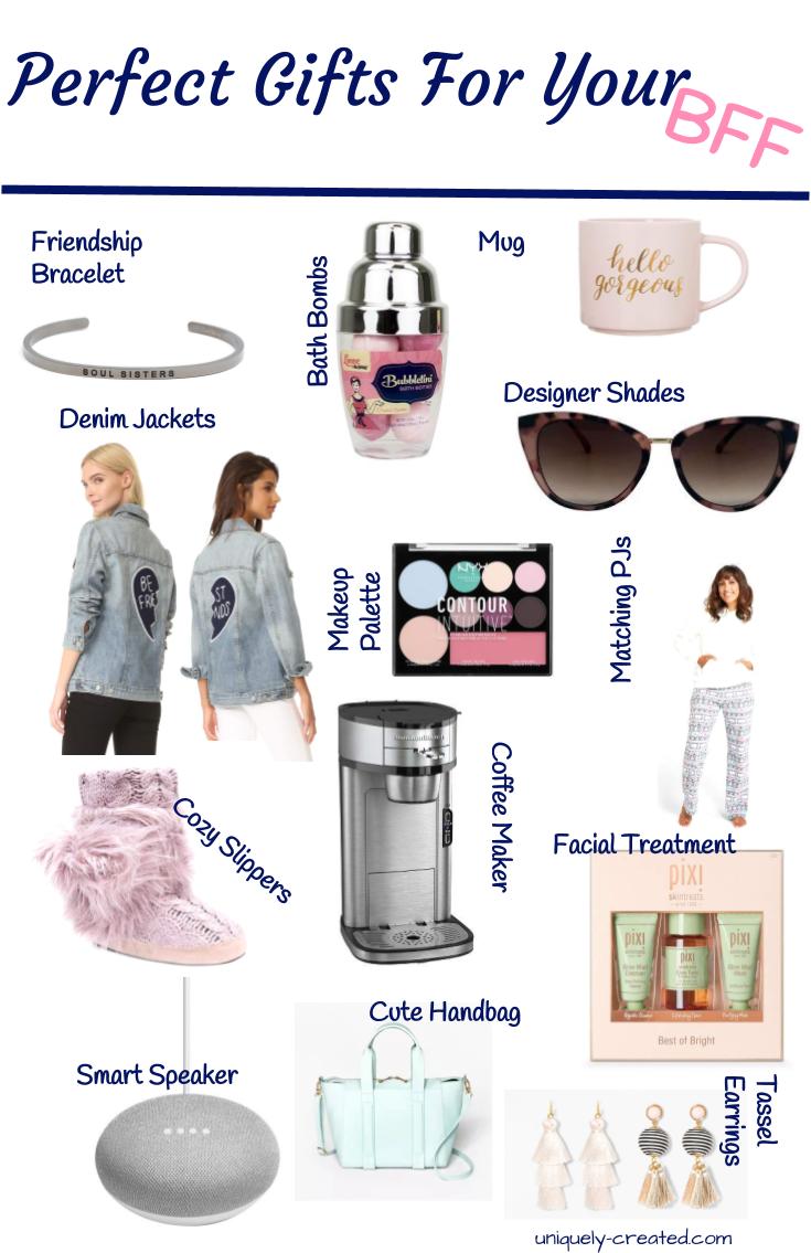 gift guide for bff best friend
