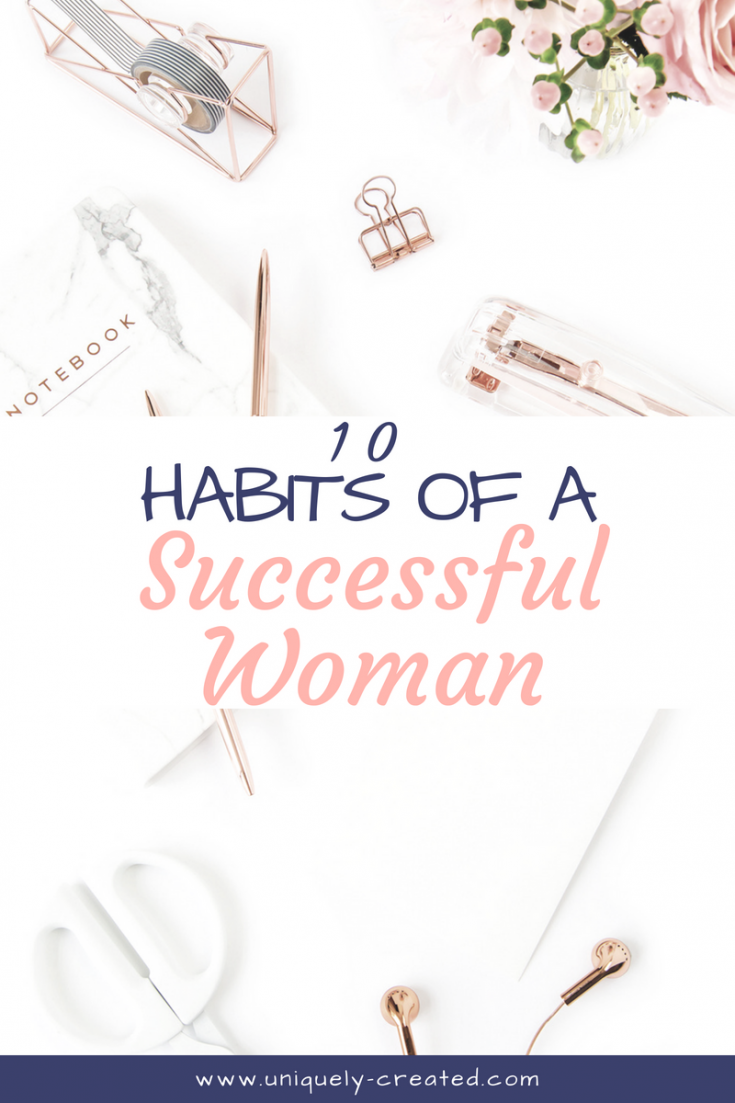 10 habits of successful women
