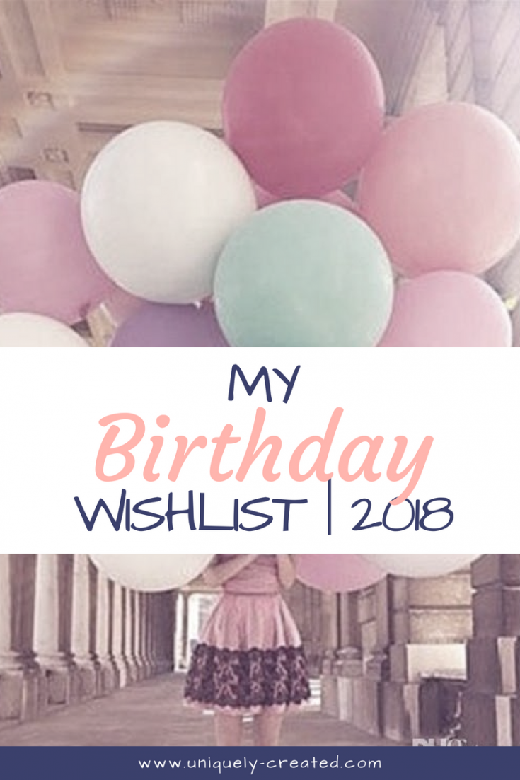my birthday wishlist