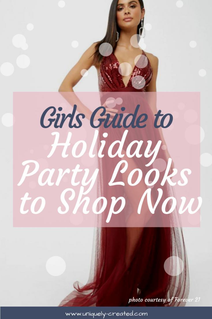 Girls guide to Holiday Party looks to shop now