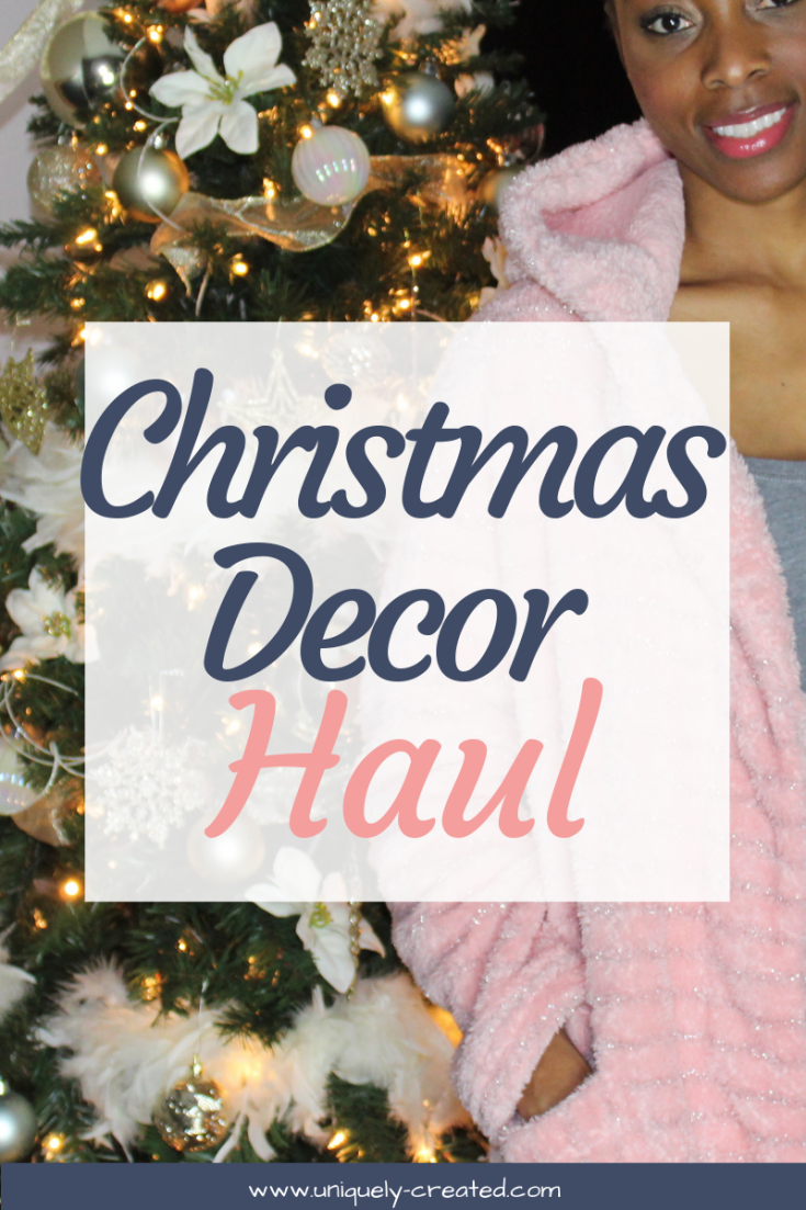 Christmas decor haul