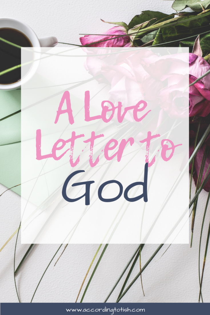 a love letter to God