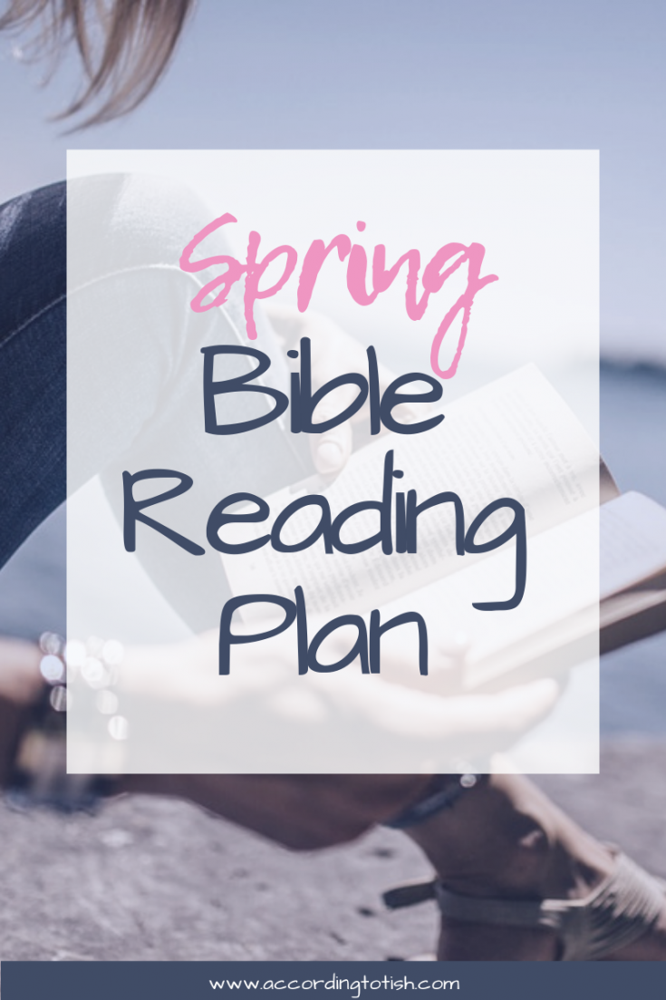 Spring Bible Reading Plan
