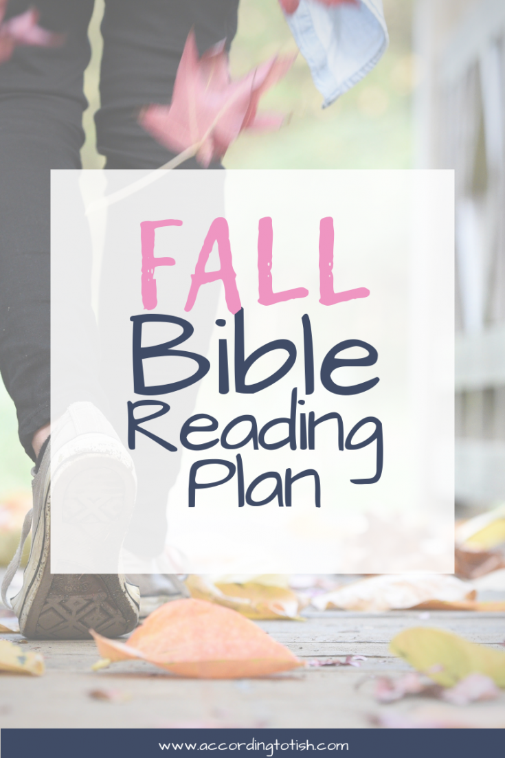 fall bible reading plan