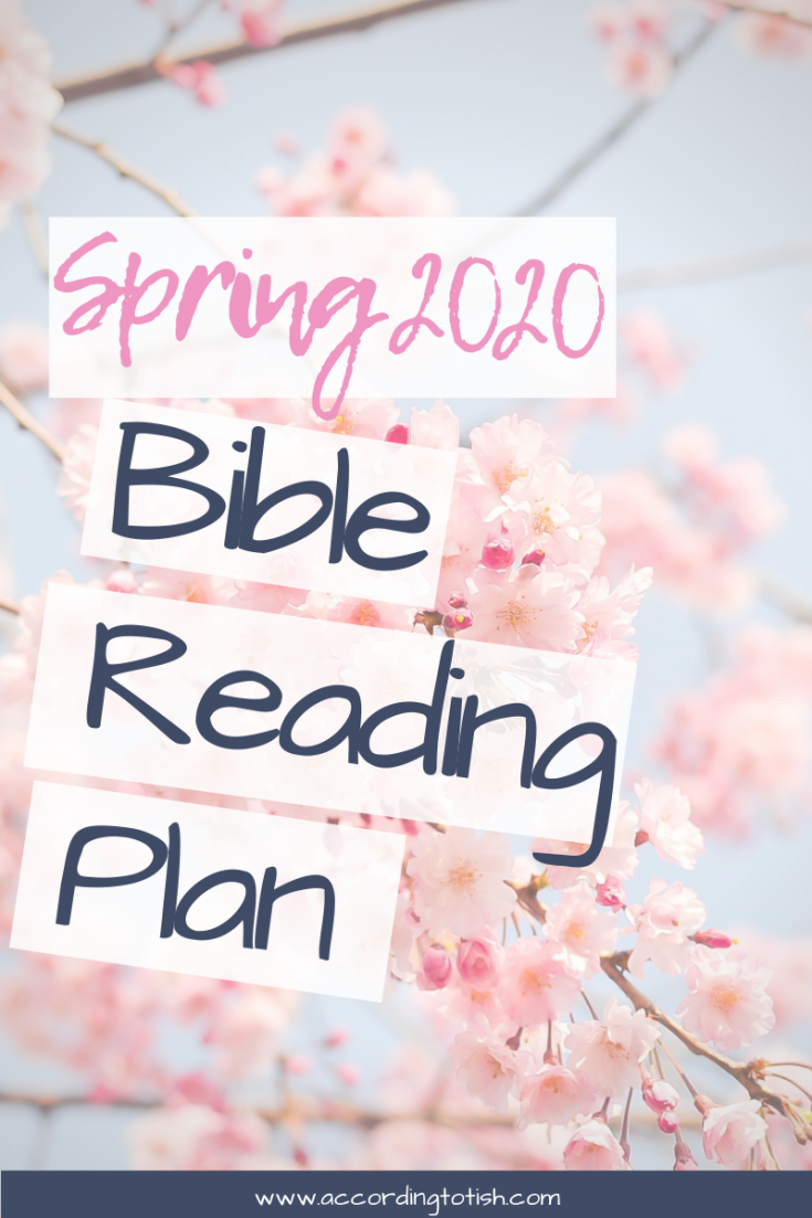 spring bible reading plan
