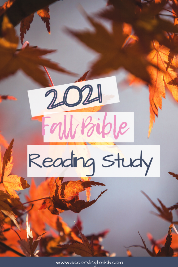 fall 2021 bible study
