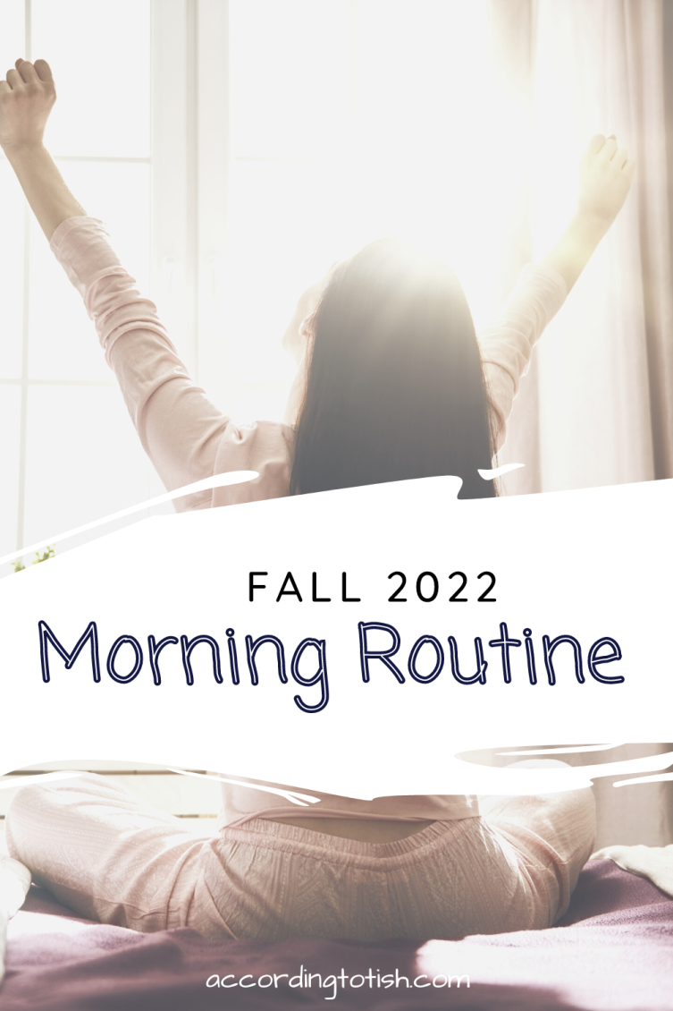 fall morning routine